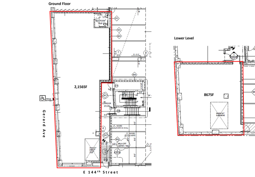 414 Gerard Ave, Bronx, NY for lease - Building Photo - Image 2 of 2