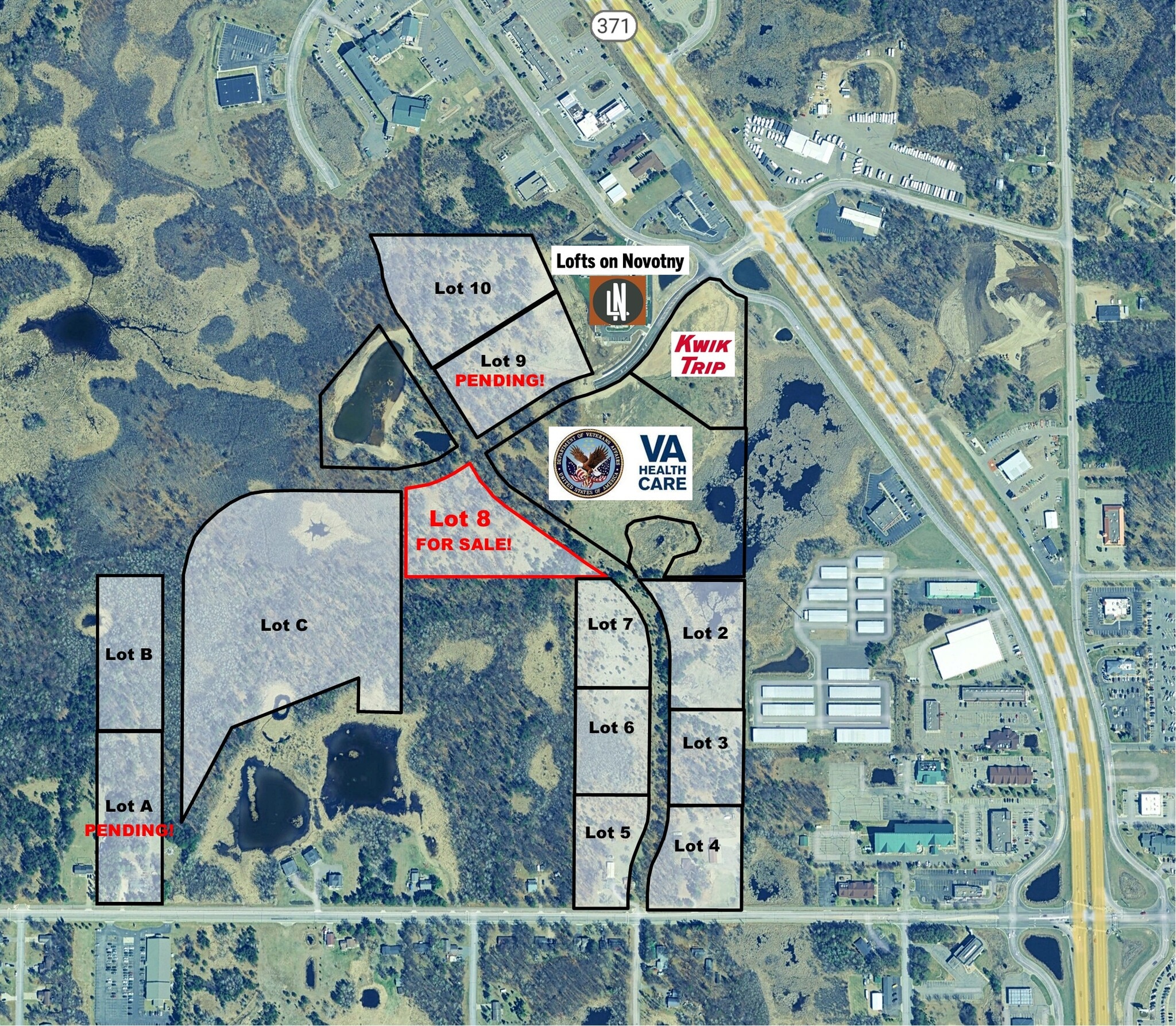 Novotny Rd & Lake Forest Rd rd, Baxter, MN for sale Primary Photo- Image 1 of 8