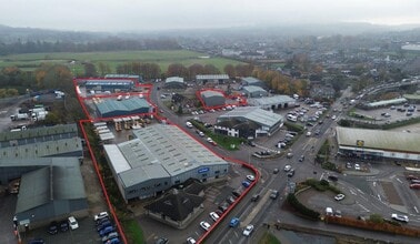 Souterford Ave, Inverurie, ABD - Aérien  Vue de la carte