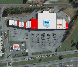 1856 Tappahannock Blvd, Tappahannock, VA à louer Plan de site- Image 1 de 1