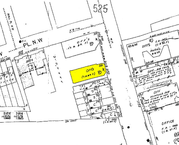2150-2168 Wisconsin Ave NW, Washington, DC à louer - Plan cadastral - Image 3 de 22