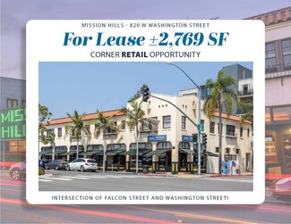 More details for 810-860 W Washington St, San Diego, CA - Retail for Lease