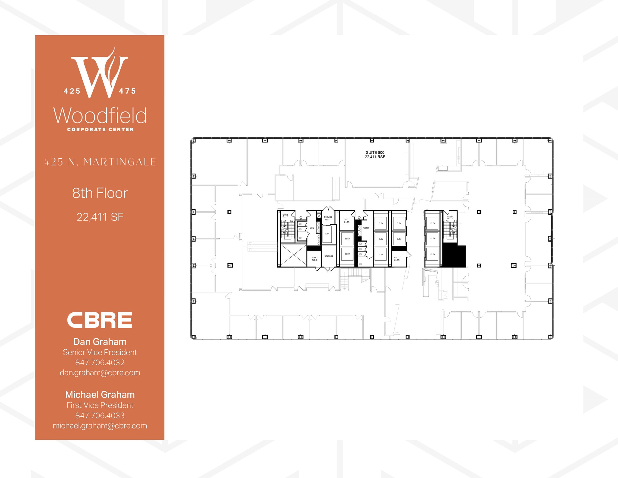 425 N Martingale Rd, Schaumburg, IL for lease Floor Plan- Image 1 of 1