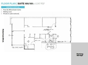 864 S Robertson Blvd, Los Angeles, CA for lease Floor Plan- Image 1 of 7