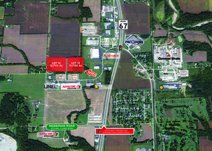 Hancel Pky, Mooresville, IN - AERIAL  map view