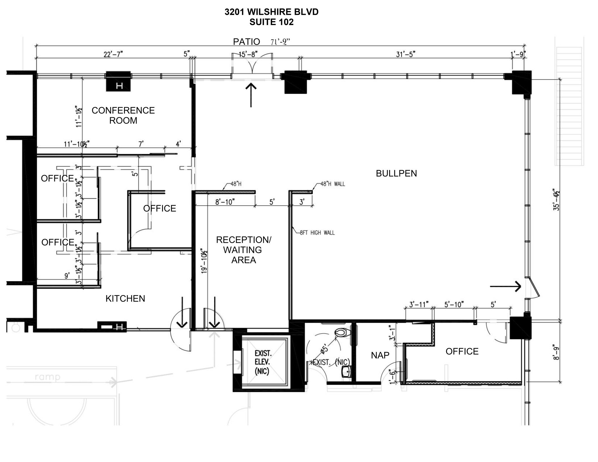 3201 Wilshire Blvd, Santa Monica, CA à louer Plan de site- Image 1 de 10