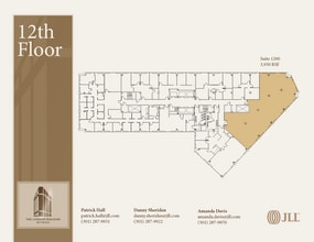 7910 Woodmont Ave, Bethesda, MD à louer Plan d’étage- Image 1 de 1