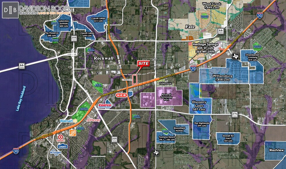 Rockwall - I-30 & John King Blvd - NEQ - CU - News, Rockwall, TX à vendre - Photo du bâtiment - Image 2 de 2