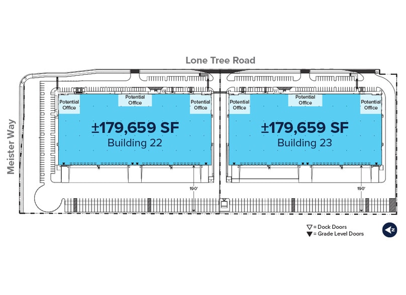 Lone Tree Rd & Meister Way, Sacramento, CA for lease - Site Plan - Image 2 of 3