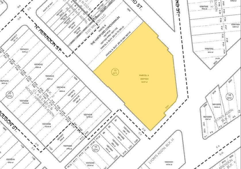 3101 Wilson Blvd, Arlington, VA à louer - Plan cadastral - Image 2 de 31