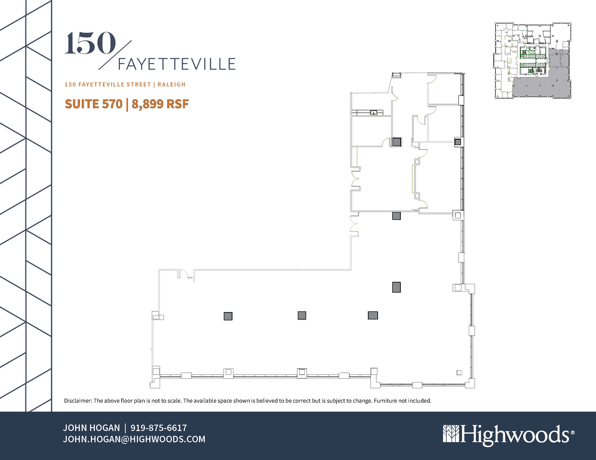 150 Fayetteville St, Raleigh, NC à louer Photo intérieure- Image 1 de 1