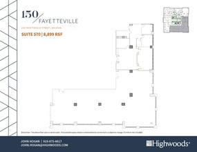 150 Fayetteville St, Raleigh, NC à louer Photo intérieure- Image 1 de 1