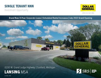 Plus de détails pour 8200 Grand Ledge hwy, Sunfield, MI - Vente au détail à vendre