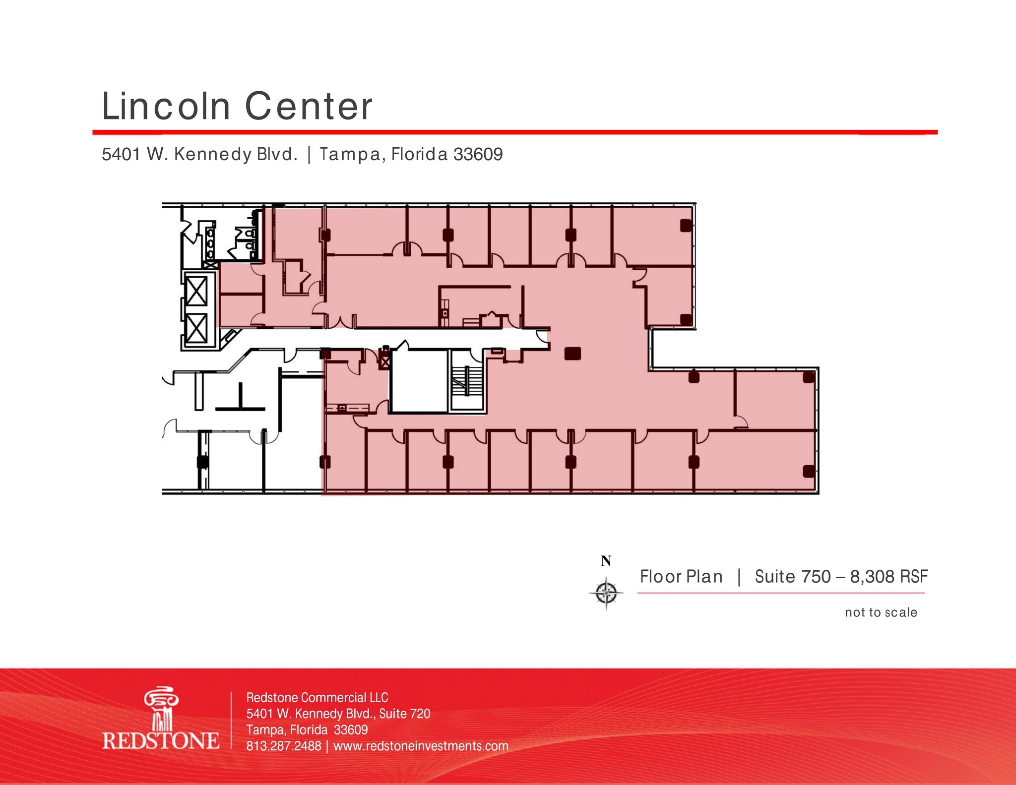 5401 W Kennedy Blvd, Tampa, FL for lease Site Plan- Image 1 of 1
