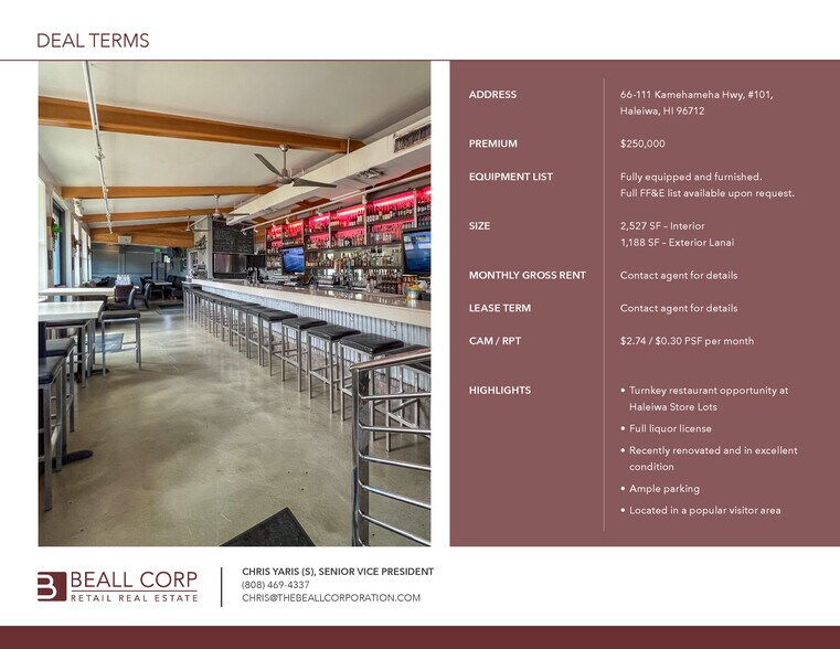 66-111 Kamehameha Hwy, Haleiwa, HI à louer - Photo du bâtiment - Image 3 de 12