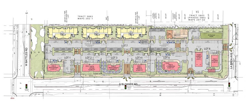 NWC E Battles Rd & Blosser Rd, Santa Maria, CA for lease - Site Plan - Image 2 of 2