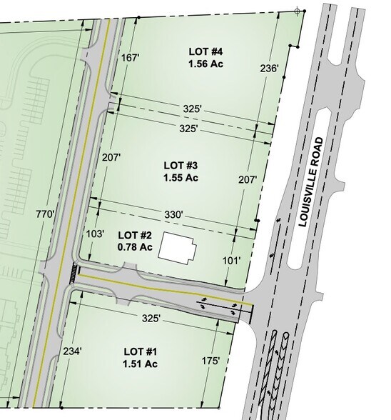 Lot 4 5617 Louisville rd, Bowling Green, KY à vendre - Photo principale - Image 1 de 2