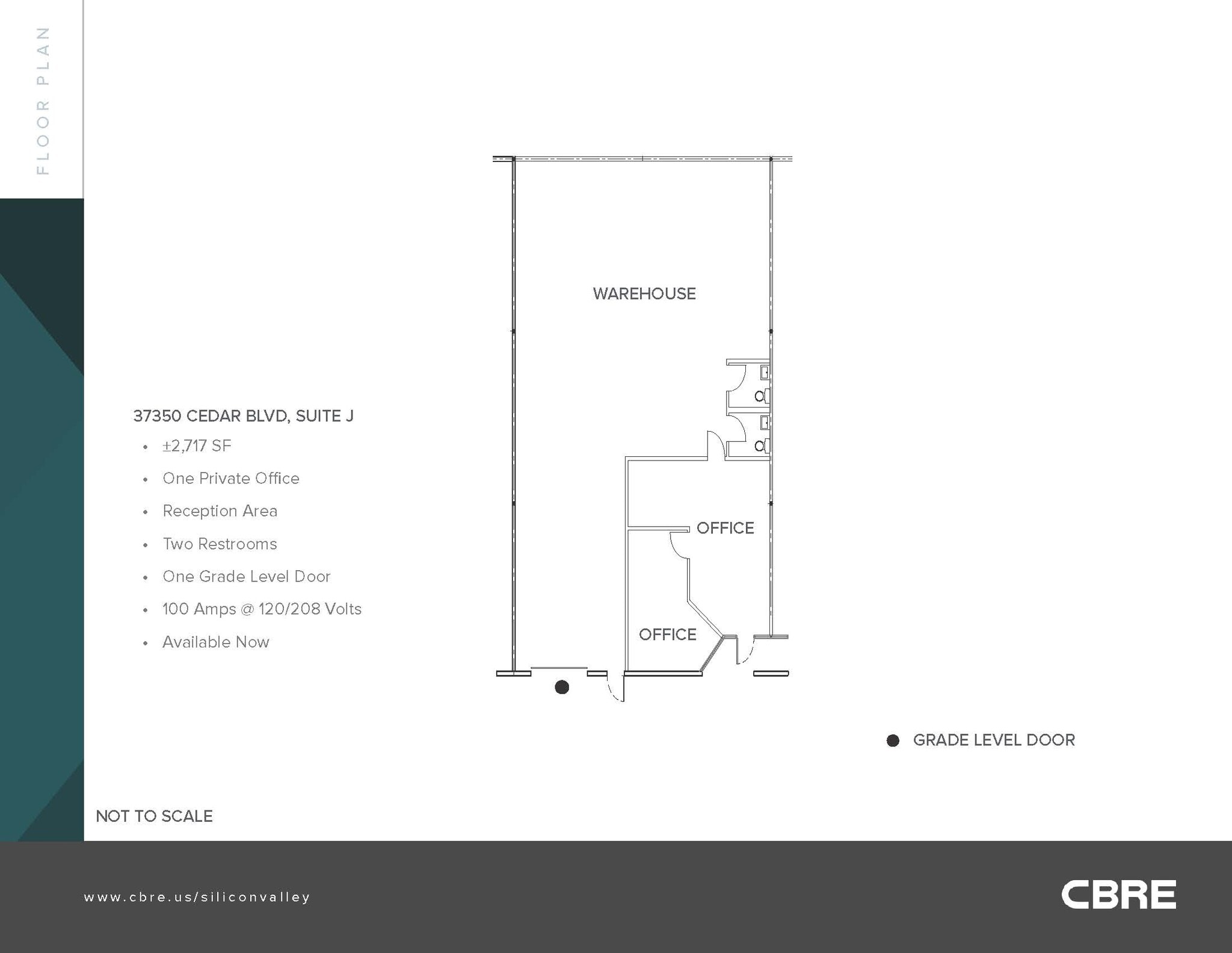 37300 Cedar Blvd, Newark, CA à louer Plan d’étage- Image 1 de 1