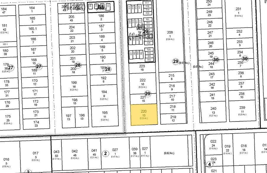 401 NE 4th St, Fort Lauderdale, FL for lease - Plat Map - Image 2 of 5