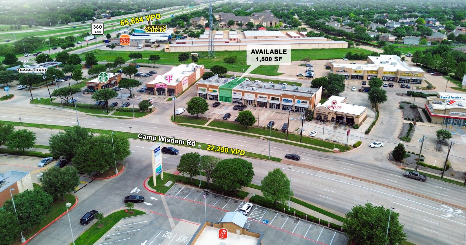 3040 Camp Wisdom Rd, Grand Prairie, TX à louer Photo principale- Image 1 de 7