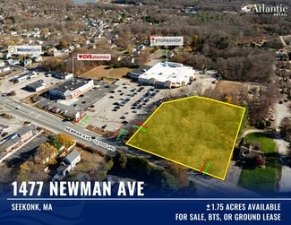 Plus de détails pour 1477 Newman Ave, Seekonk, MA - Terrain à louer