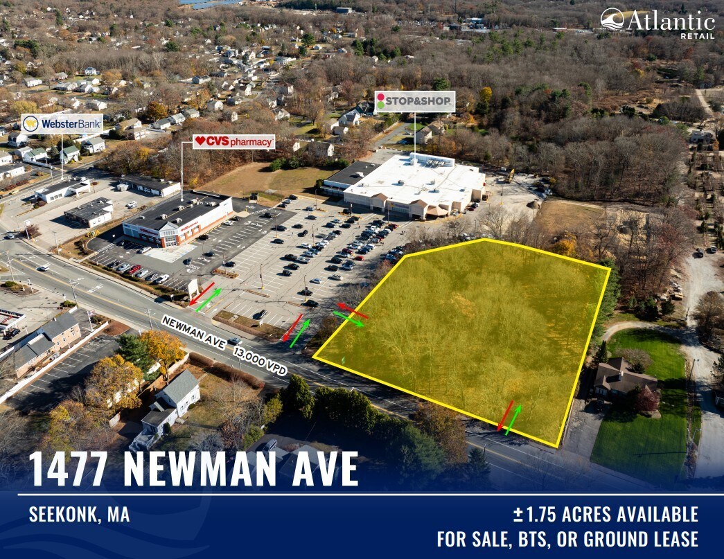 1477 Newman Ave, Seekonk, MA à vendre Photo du bâtiment- Image 1 de 5