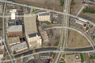1 Herald Sq, New Britain, CT - AERIAL  map view