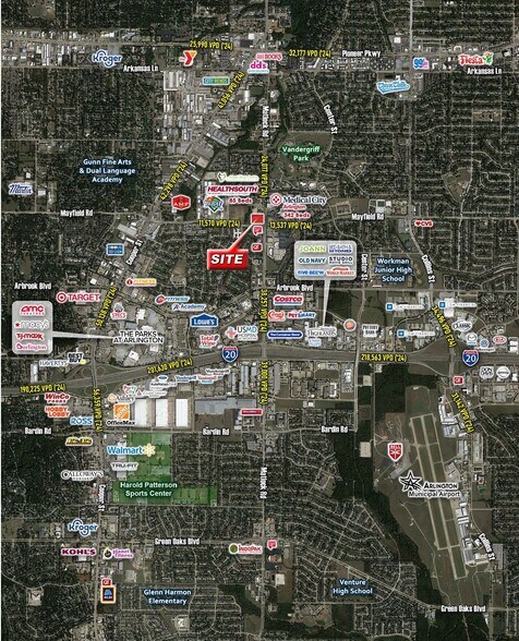 3330-3360 Matlock Rd, Arlington, TX à louer - Photo du bâtiment - Image 3 de 4