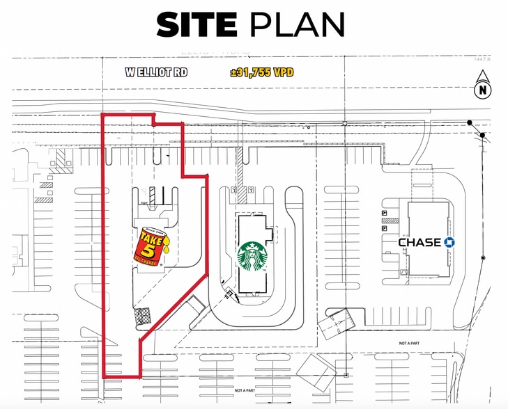 1355 Elliot rd, Tempe, AZ à vendre - Photo du bâtiment - Image 2 de 4