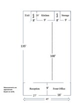 7335-7373 Jefferson Hwy, Harahan, LA à louer Plan d’étage- Image 2 de 8