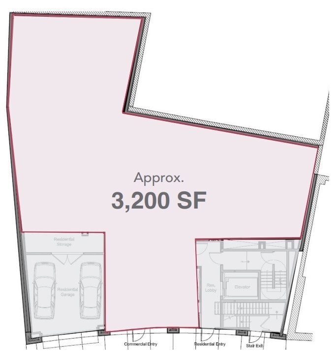 87-89 Grand St, Brooklyn, NY à louer Plan d’étage- Image 1 de 1