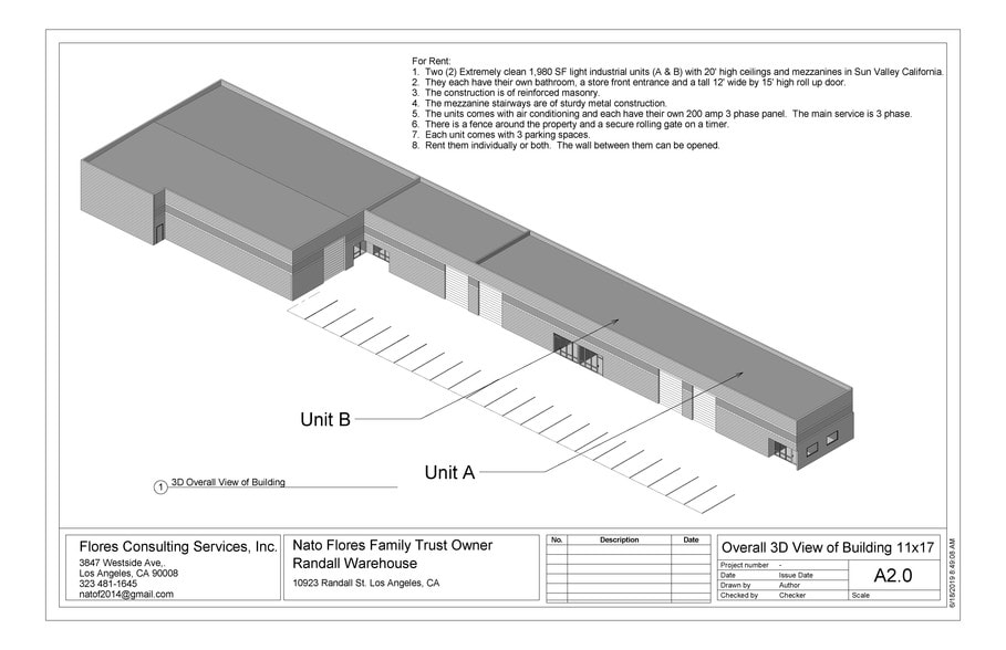10923 Randall St, Sun Valley, CA for lease - Building Photo - Image 2 of 11