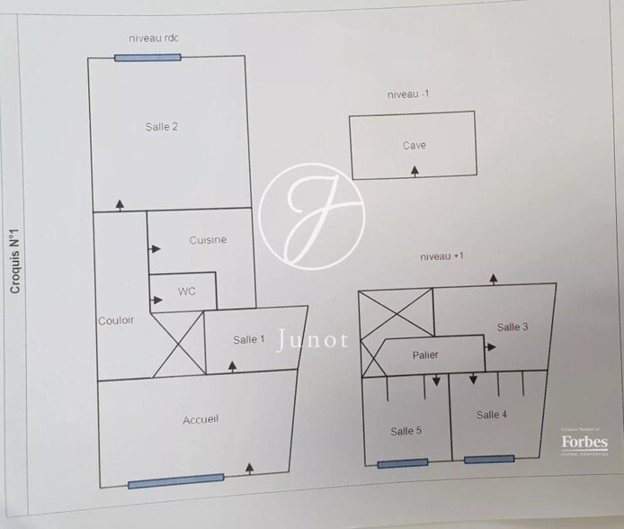Retail in Paris for lease - Floor Plan - Image 2 of 2