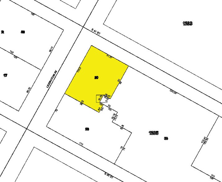 369 Lexington Ave, New York, NY à louer - Plan cadastral - Image 2 de 30