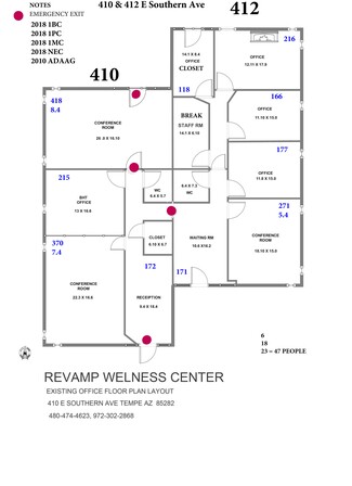 Plus de détails pour 410 E Southern Ave, Tempe, AZ - Bureau/Médical à louer