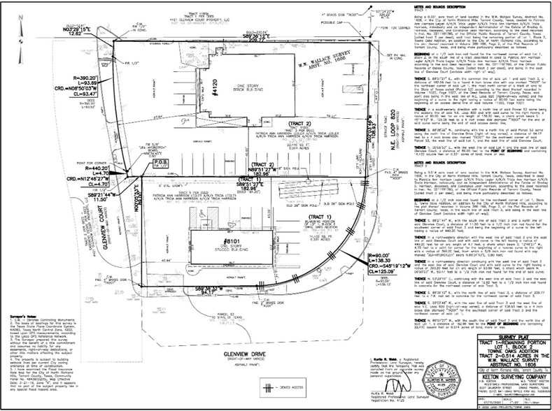 4120-8101 Glenview Dr. Portfolio portefeuille de 2 propriétés à vendre sur LoopNet.ca - Plan cadastral - Image 3 de 3