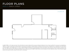 2000-2026 Quail St, Newport Beach, CA à louer Plan d’étage- Image 1 de 1