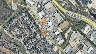 10800-10812 Hillpoint Dr, San Antonio, TX - AÉRIEN Vue de la carte