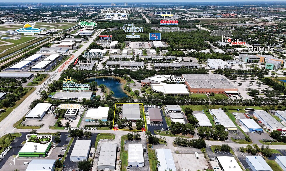 6241 Metro Plantation Rd, Fort Myers, FL à vendre - Aérien - Image 2 de 8