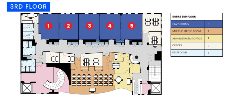 180 Amsterdam Ave, New York, NY à louer Plan d’étage- Image 1 de 1