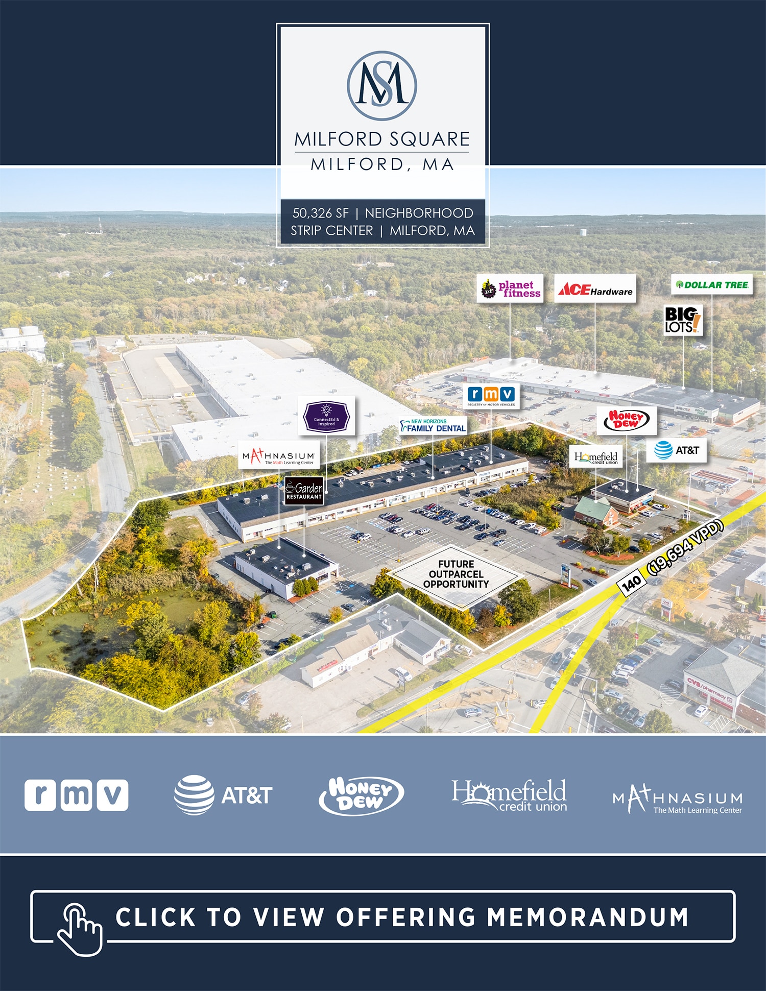 138-140 S Main St, Milford, MA à vendre Autre- Image 1 de 8