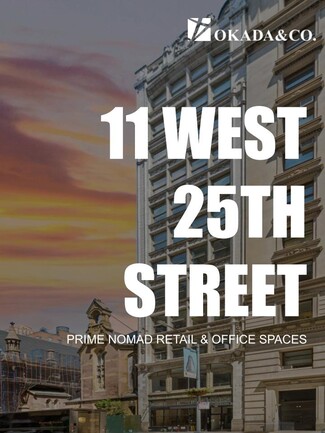 Plus de détails pour 11 W 25th St, New York, NY - Bureau, Vente au détail à louer