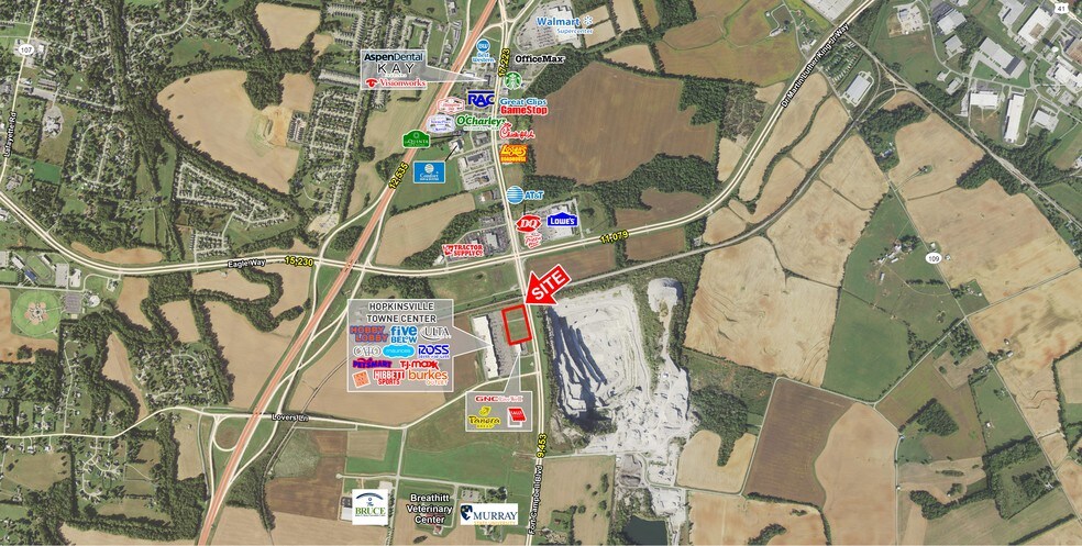 4875 Fort Campbell Blvd, Hopkinsville, KY à vendre - Aérien - Image 3 de 4