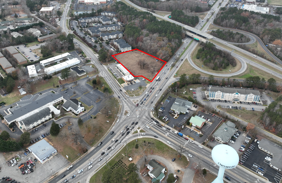 512 N Battlefield Blvd, Chesapeake, VA for lease - Aerial - Image 3 of 6