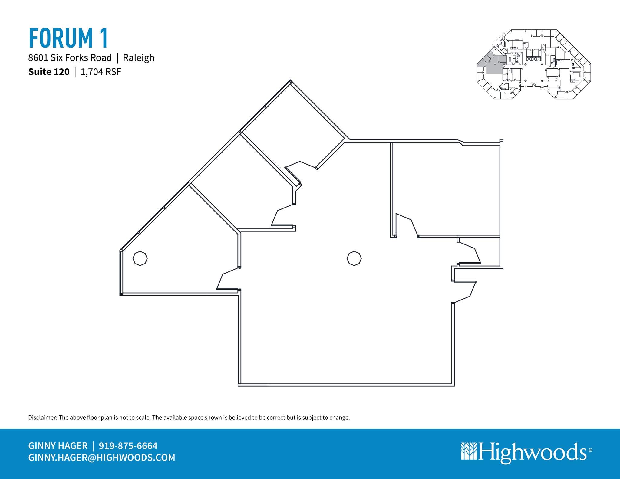 8601 Six Forks Rd, Raleigh, NC for lease Floor Plan- Image 1 of 1
