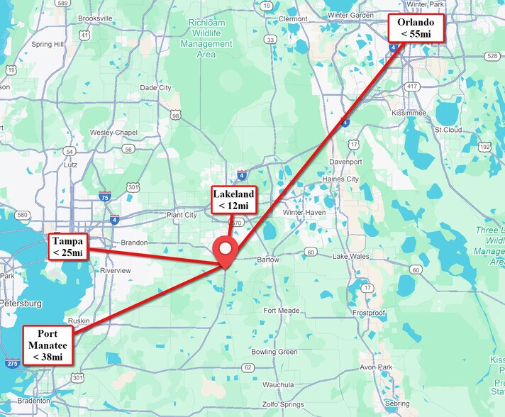 4975 Old Hwy 37 hwy, Mulberry, FL à vendre - Photo du bâtiment - Image 2 de 12