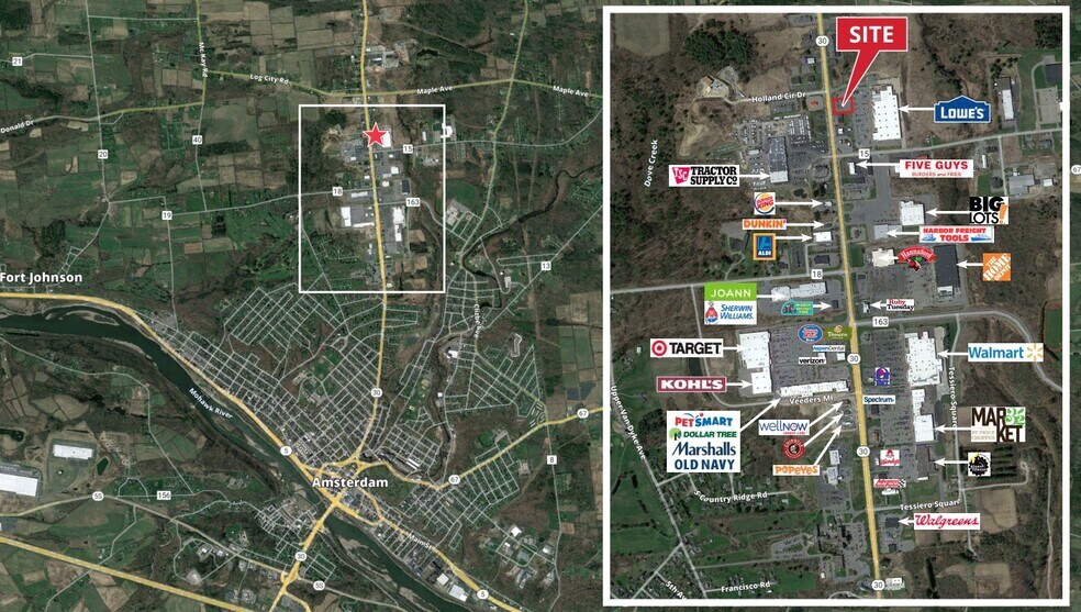 4833 State Highway 30, Amsterdam, NY à vendre - Aérien - Image 2 de 4