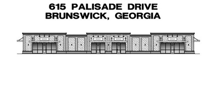 615-621 Palisade Dr, Brunswick, GA for lease Building Photo- Image 1 of 1