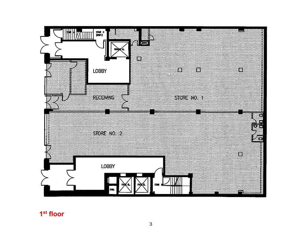 323 W 39th St, New York, NY for lease Floor Plan- Image 1 of 1