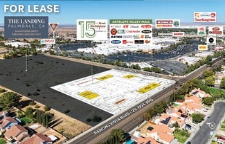 Plus de détails pour Rancho Vista Blvd, Palmdale, CA - Commerce de détail à louer